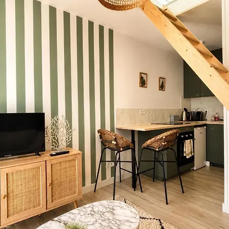 Апартаменты Duplex Cosy Au Coeur Du Touquet *